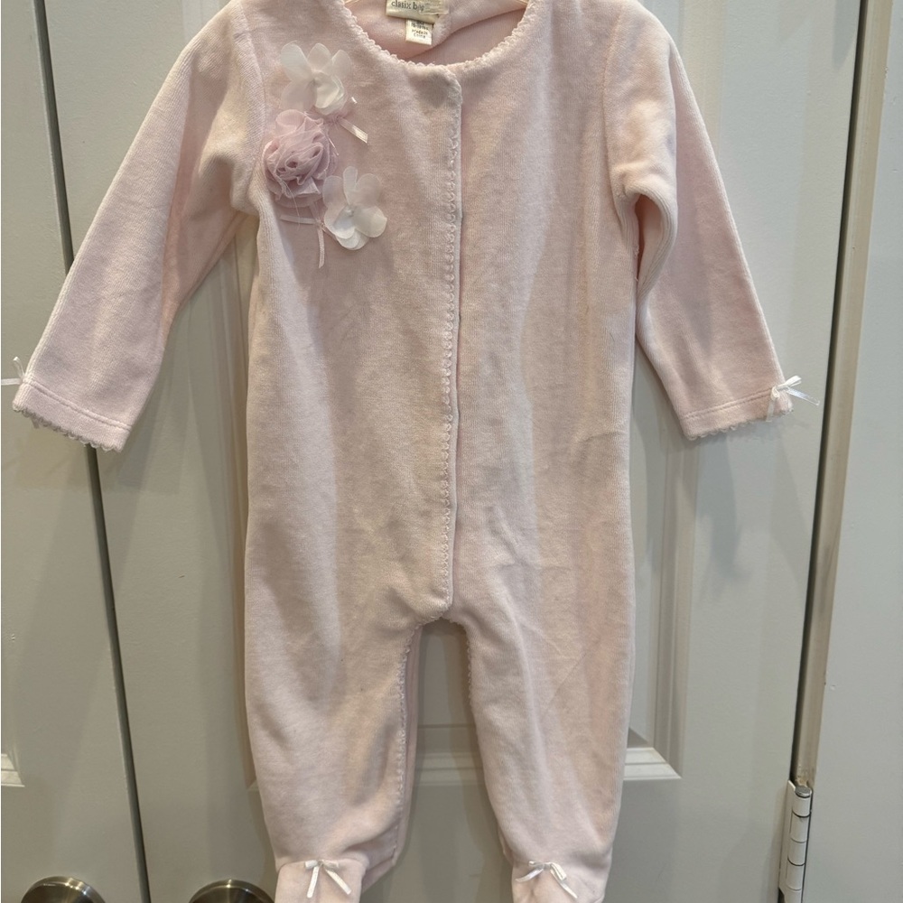 Clasix Beginnings Pink Snap Sleeper